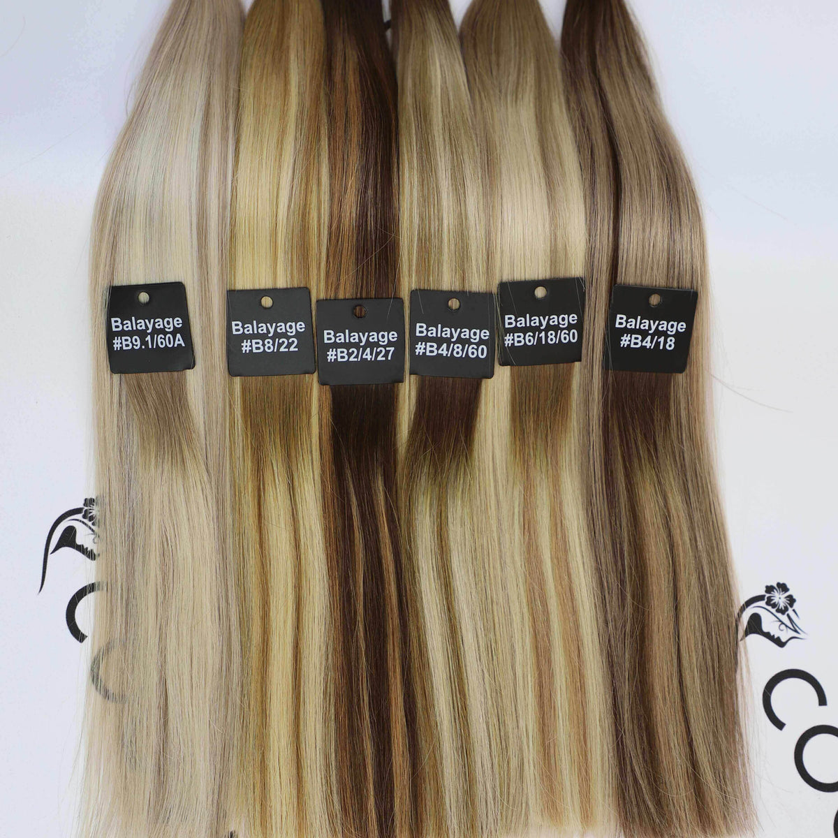 Genius Weft Double Drawn Balayage Hair #B9.1/60A 20g - Cooviphair