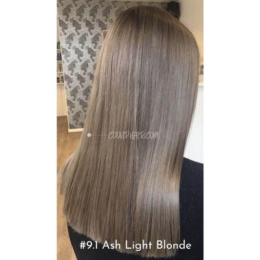 Tape in Extensions Double Drawn #9.1 Ash Light Blonde Hair 50g - Cooviphair