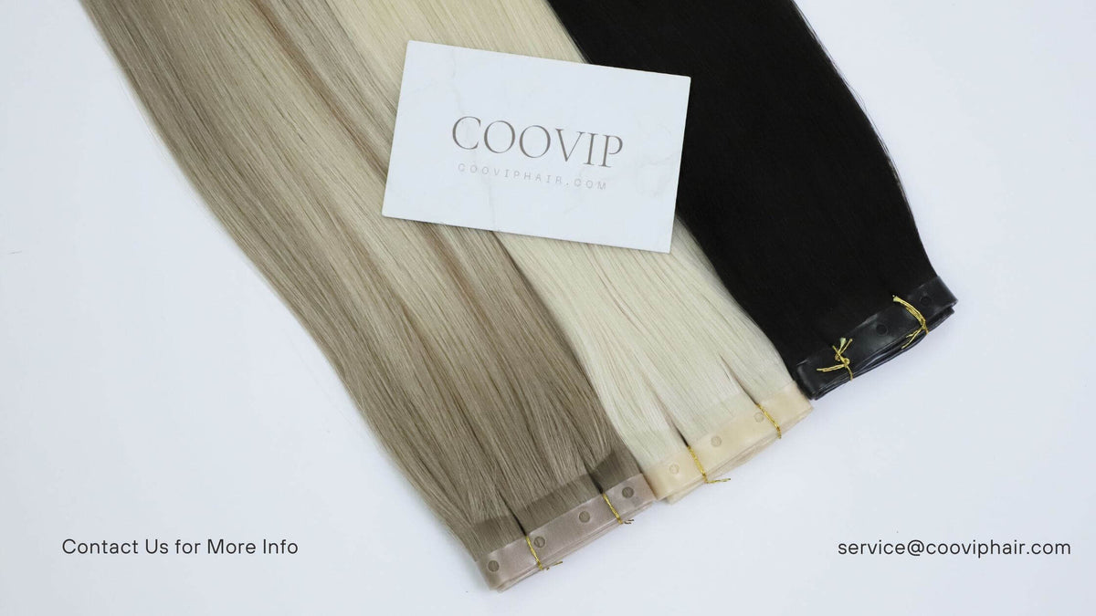 What Is XO Invisible Weft (Butterfly Wefts Hair Extensions)? Cooviphair