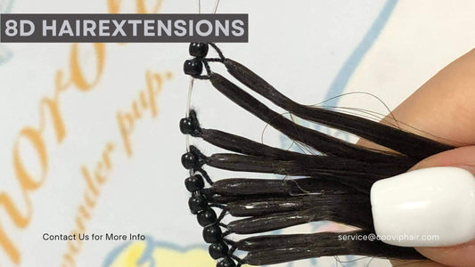 Newest Hair Method: What are 8D Hair Extensions? - Cooviphair
