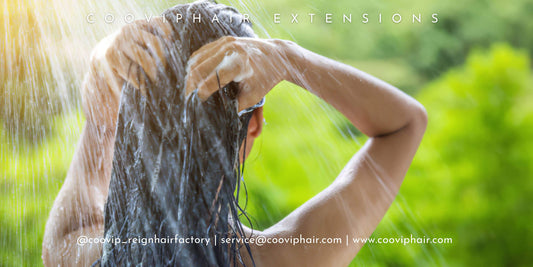 What Makes Hair Extensions Dry? - Cooviphair