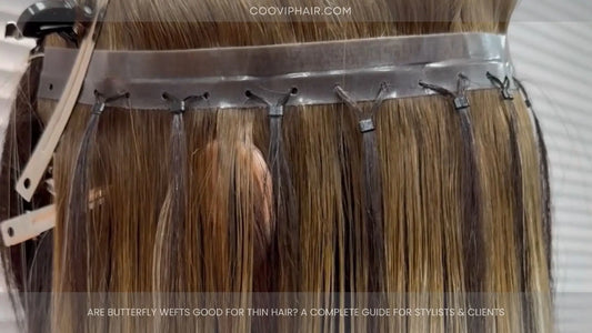 Are Butterfly Wefts Good for Thin Hair? A Complete Guide for Stylists & Clients - Cooviphair