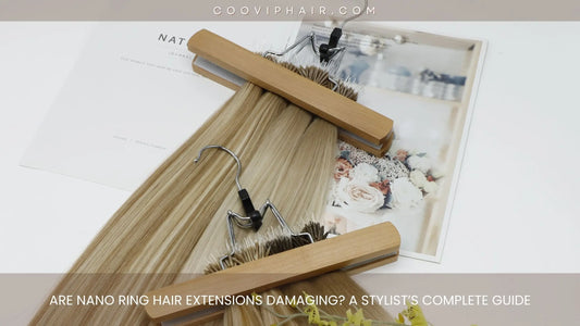 Are Nano Ring Hair Extensions Damaging? A Stylist’s Complete Guide - Cooviphair