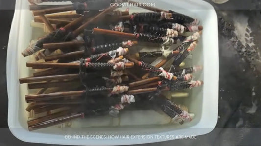 Behind The Scenes: How Hair Extension Textures Are Made