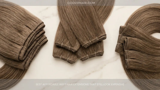 Best Affordable Weft Hair Extensions That Still Look Expensive