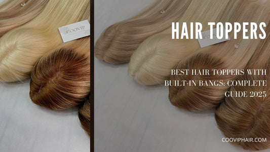 Best Hair Toppers With Built-In Bangs: Complete Guide 2025