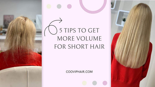 Boost Your Short Hair's Volume: 5 Tips You Need to Know - Cooviphair