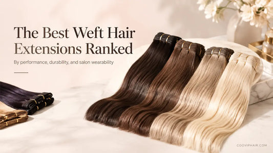 Best Weft Hair Extensions Ranked: Machine vs Hand-Tied Guide
