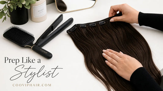 How to Get Your Hair to Look Natural With Seamless Clip-In Extensions
