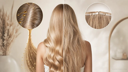 Are Your Hair Extensions Dry And Matted? Try This