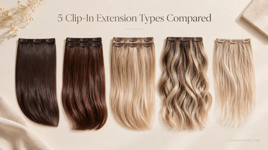 Best Rated Clip In Hair Extensions 2026: Top 5 Types Compared