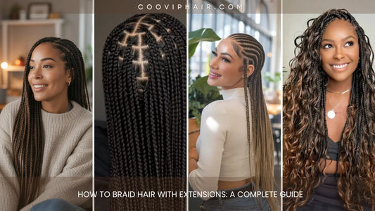 How To Braid Hair With Extensions: A Complete Guide - Cooviphair