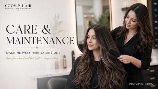 Machine Weft Hair Extensions: Installation Tutorial &amp; 2026 Buying Guide