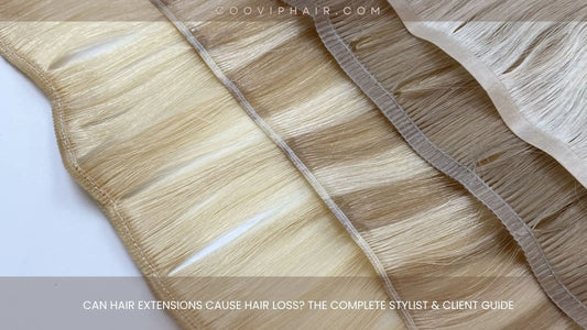 Can Hair Extensions Cause Hair Loss? The Complete Stylist & Client Guide - Cooviphair