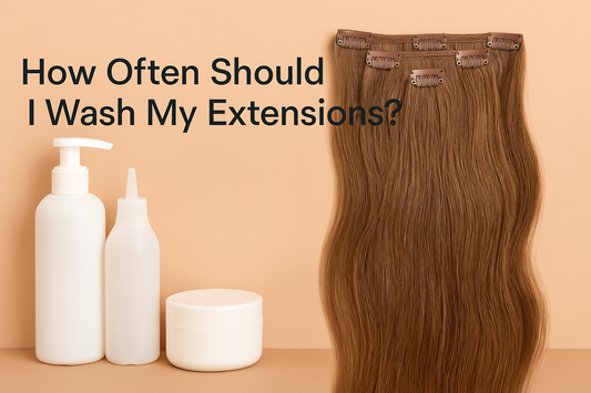 How Often Should I Wash My Extensions? (Let’s Get Real About It) - Cooviphair