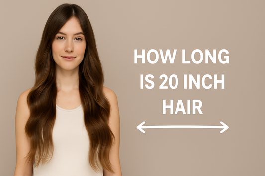 How Long Is 20-Inch Hair, Really? (The Honest Visual Guide You Wish You Had) - Cooviphair