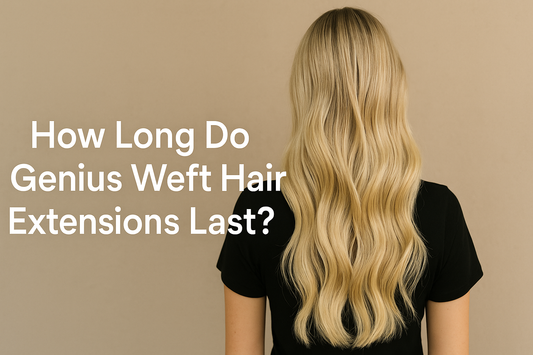 How Long Do Genius Weft Hair Extensions Last? - Cooviphair