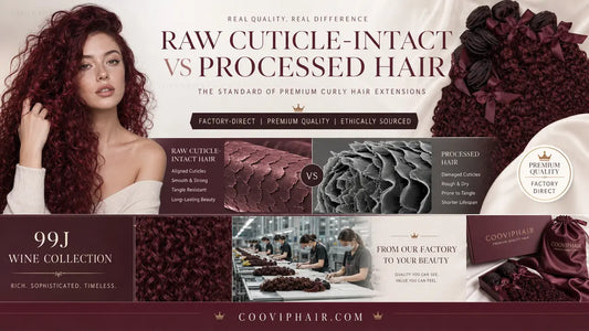 Curly Red Hair Extensions: Texture Match, Color Fade And Method Compared