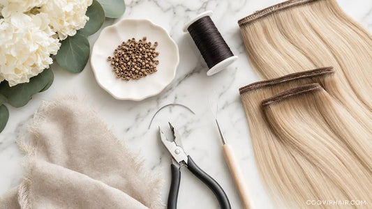 DIY Hand Tied Hair Extensions: Factory Safety Guide