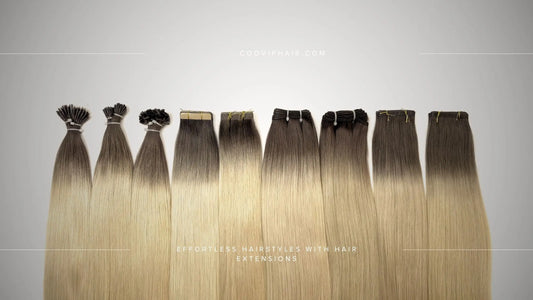 Effortless Hairstyles with Hair Extensions - Cooviphair