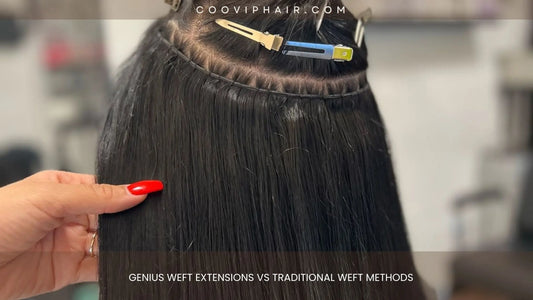 Genius Weft Extensions vs Traditional Weft Methods - Cooviphair