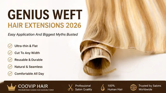 Genius Weft Hair Extensions 2026: Easy Application And Biggest Myths Busted