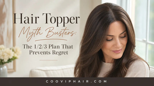 Hair Topper Myths BUSTED! What NO One Tells You Before Wearing One