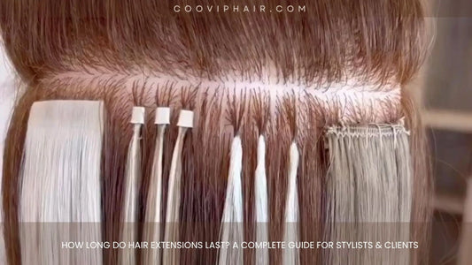 How Long Do Hair Extensions Last? A Complete Guide for Stylists & Clients - Cooviphair