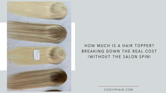 How Much Is a Hair Topper? Breaking Down the Real Cost (Without the Salon Spin) - Cooviphair