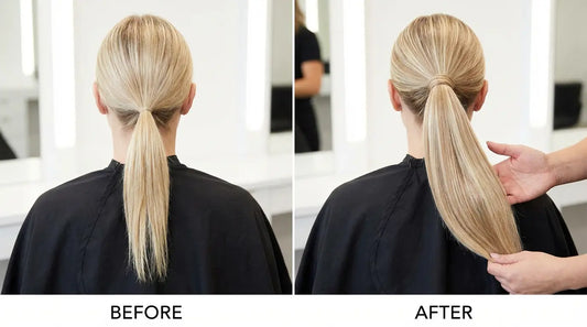 How To Apply Human Hair Ponytail Extensions Like A Pro