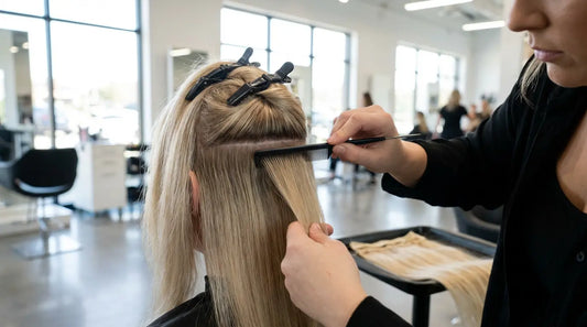 How To Apply Weft Hair Extensions: Step-By-Step Tutorial