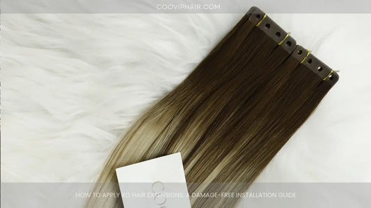 How To Apply XO Hair Extensions: A Damage-Free Installation Guide
