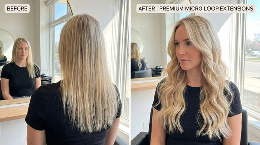 How To Attach Micro Loop Hair Extensions For A Natural Look