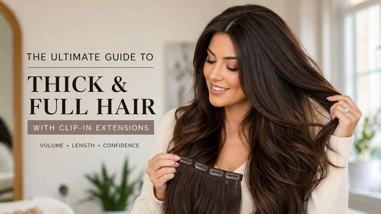 How To Choose The Best Clip Ins For Fine And Thick Hair – Cooviphair