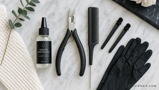 How To Remove Keratin Hair Extensions By Yourself