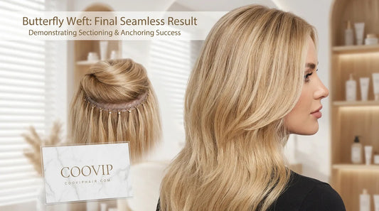 How To Section Hair For Butterfly Weft Install: Factory Guide