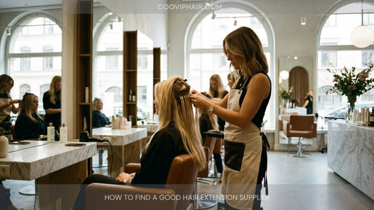 How to Find a Good Hair Extension Supplier - Cooviphair