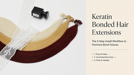 How to Install Keratin Bond Hair Extensions