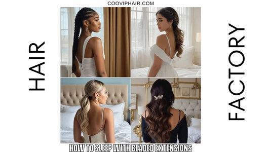 How to Sleep With Beaded Extensions: A Stylist’s Guide - Cooviphair