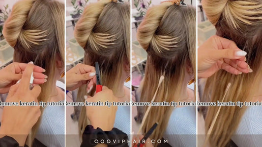 Keratin Extensions Removal Guide for Professionals - Cooviphair