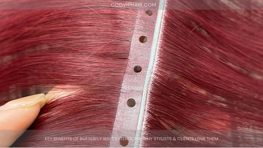 Key Benefits of Butterfly Weft Extensions: Why Stylists & Clients Love Them