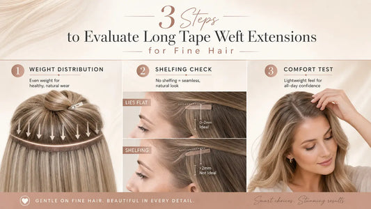 Long Tape Weft Extensions: Pros, Cons, And Fine Hair Results