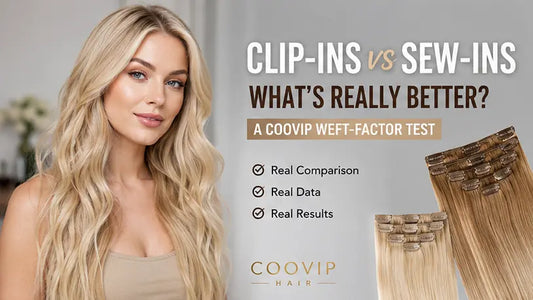 Luxury Clip-In Weft Hair: Is It Really Better Than Sew-Ins? A COOVIP Weft-Factor Test