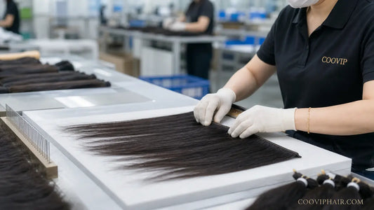 How Machine Sewn Weft Extensions Are Made: A 3-Step Guide