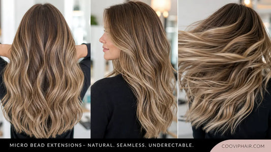 How To Install Micro Bead Hair Extensions Yourself At Home