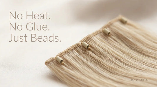 Microbead Weft Extensions: A Safe, No-Heat Install Method