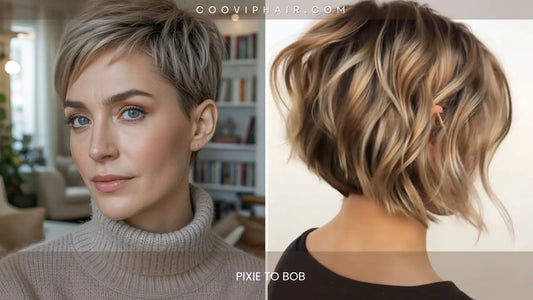 How Do You Hide Extensions in Very Short Hair? - Cooviphair