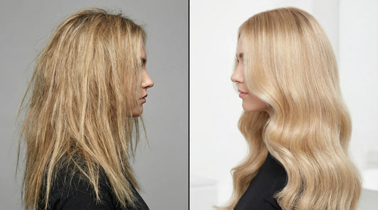 Why Light Blonde Extensions Get Dry & How We Solve It
