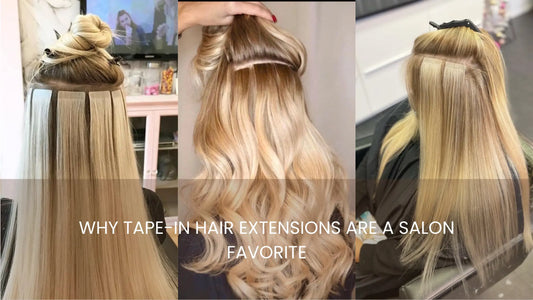 Tape-in Hair Extensions Wholesale: A Game Changer for Salons and Stylists - Cooviphair