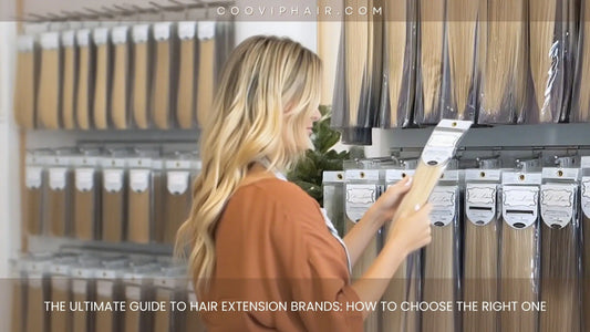 The Ultimate Guide to Hair Extension Brands: How to Choose the Right One - Cooviphair
